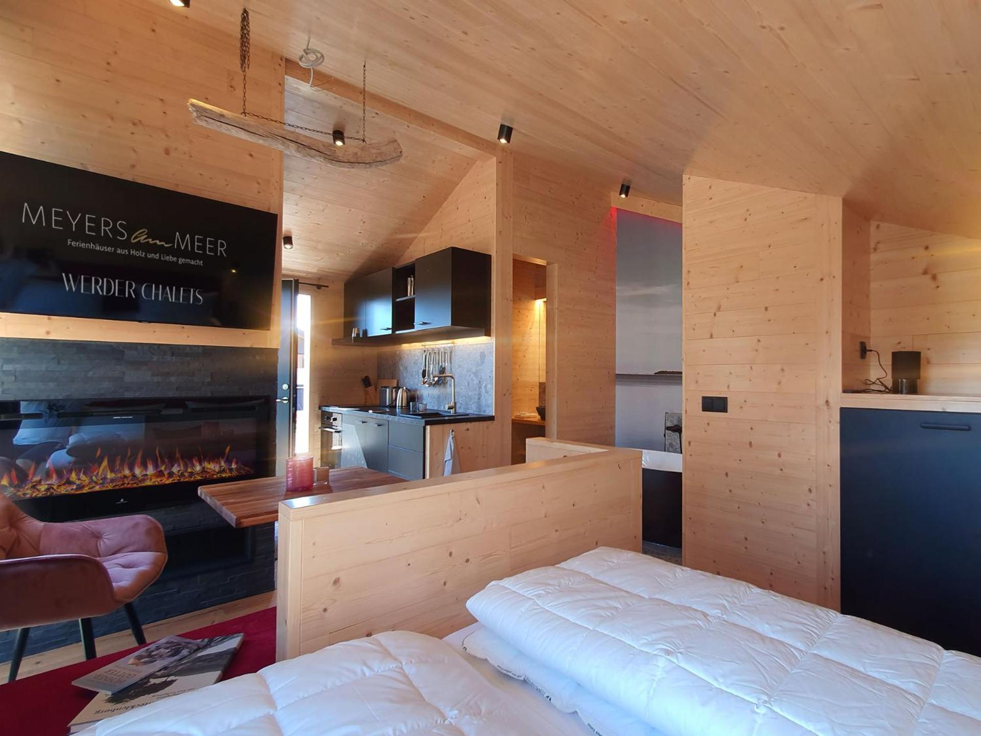 Werder Chalet -- Wolke 7 -- Ostsee-Strand 150M I Sauna I Ekamin I Tiny House Fuer 2 Personen I By "Meyers Am Meer" Boiensdorf Экстерьер фото
